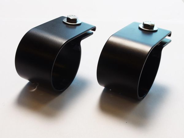 Hovedbilde Antec Lyktefester 60mm Sort Syrefast stål. Sort. Par.