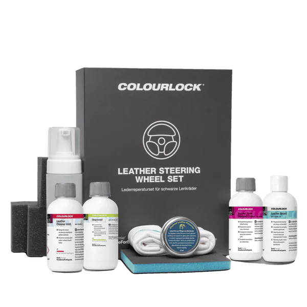 Hovedbilde Colourlock Leather Steering Wheel Set