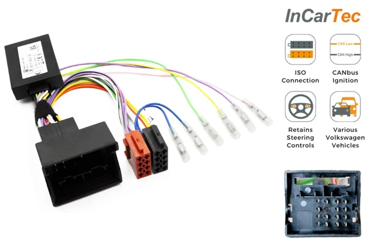 Rattfjernkontroll interface VW/Seat/Skoda 2003 --> Aktivt system
